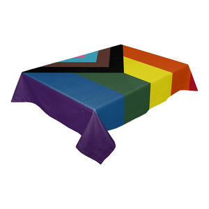 Decoración del hogar superventas personalizado bordado 100% manteles de algodón puro con logotipo privado - Product Image 3