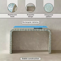 Table console élégante et durable Table console en nacre pour votre espace de vie fabriquée au Vietnam en gros
