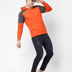 Vêtements de marque OEM, streetwear décontracté, thermique, délavé, uni, 100% coton, hiver, homme, poids lourd, imperméable, écologique, avec poche - Product Image 1