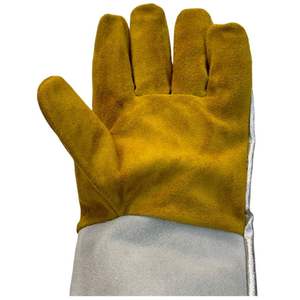 Gants de soudage ignifuges en cuir de vachette de qualité supérieure de 16 pouces, résistants à la chaleur et au feu, meilleur prix, gants de sécurité, choix du soudeur - Product Image 5