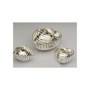 Bol à fleurs rond en acier inoxydable fabriqué à la main vaisselle et articles de service polis pour la maison hôtel restaurant - Product Image 3