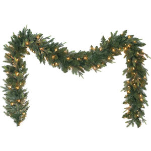 2023 guirlandes et couronnes de noël pour décorations de noël ornements approvisionnement en vrac guirlande verte de noël fabriquée en inde - Product Image 3