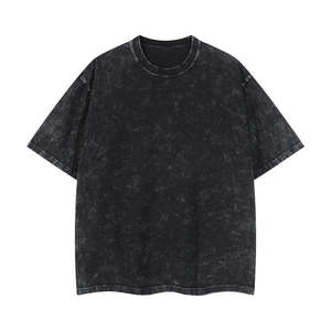 เสื้อยืดผู้ชายฟอกสีกรดแห้งเร็วแบบสั่งทำพิมพ์โลโก้ได้ตามต้องการ - Product Image 1