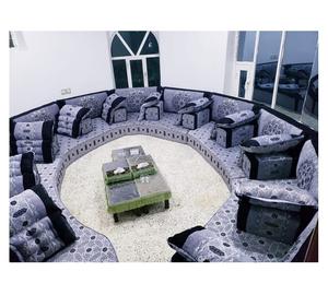 Sofá estilo Majlis árabe, diseño clásico, elegante conjunto para sala de estar, asientos de esquina de lujo, diseño que ahorra espacio - Product Image 1