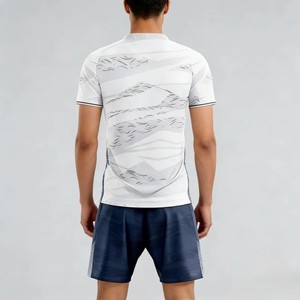 Quick Dry Multi Color Option Sublimation Printed Polyester Bulk Wholesale Customizable Logo Soccer Kit For Team Training <b>Match</b> - Product Image 5