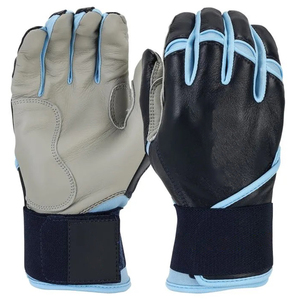 Manufacturer Real Cabretta Leather <b>Baseball</b> Batting Gloves With Custom Logo Design High Quality Softball Batting Gloves <b>Baseball</b> - Product Image 4