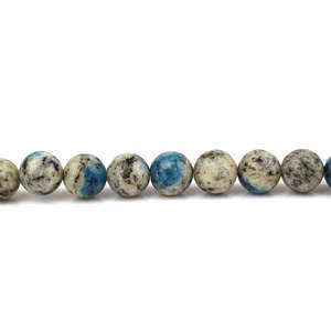 Collar de piedras preciosas de jaspe K2 de plata de ley 92,5, patrón de corazón, chapado en oro blanco religioso Vintage, cadenas finas de 18 quilates, regalo perfecto - Product Image 6