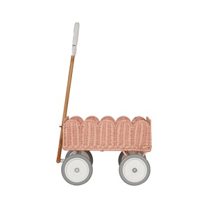 Panier de rangement Wonder Wagon multifonctionnel moderne et écologique en rotin - Product Image 2