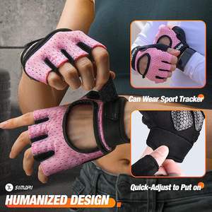 Gants de fitness sans doigts pour l'entraînement, l'escalade, le cyclisme, la musculation, la force athlétique, avec logo personnalisé - Product Image 4