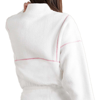 Survêtement unisexe grande taille en coton respirant et écologique, réversible, avec logo, pour l'extérieur et la gym