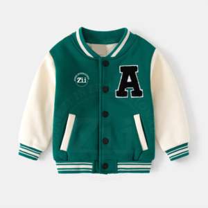 แจ็กเก็ตบอมเบอร์ขนสัตว์100% เลตเทอร์แมนสำหรับผู้ชายเสื้อแจ็กเก็ตแบบสั่งทำสีและโลโก้สำหรับฤดูหนาว - Product Image 1