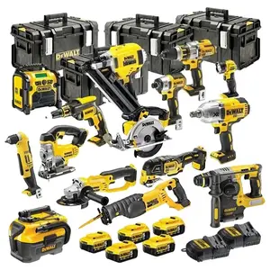 Produit de qualité supérieure à vendre Kits d'outils électriques combo sans fil De-Walts 20V Max Lithium Ion 15 pièces à vendre