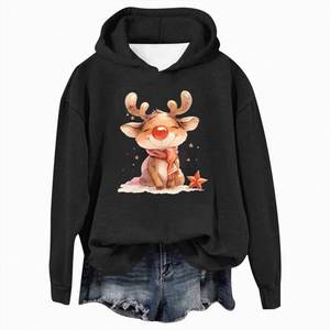 Unisex Winter <b>Christmas</b> Zipper Pullover Hoodie <b>Sweatshirt</b> for Party Celebration - Product Image 6