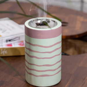 Estufa de aromaterapia de madera trapezoidal árabe de Oriente Medio al por mayor quemador de incienso mubkhar compatible con estilo árabe personalizado - Product Image 6