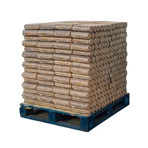 Briquetas de madera comprimidas ecológicas 100% materiales naturales para Energía Sostenible - Product Image 4
