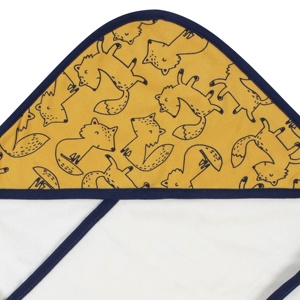 ผ้าขนหนูมีฮู้ด Gerber COZY Fox 2แพ็ค, เสื้อผ้าเด็กพรีเมี่ยมสำหรับทารกแรกเกิดและเด็กวัยหัดเดิน - Product Image 5