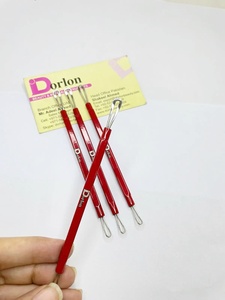 Dorlon Professional Stainless Steel Pimple Blackhead Remover Tool Double Headed Acne Whitehead Comedone Extractor CE Certified - Product Image 3