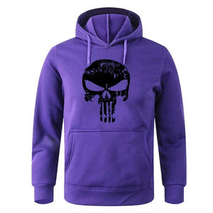 Sudadera con capucha de algodón estampada para hombre, sudadera informal con capucha, sudadera de calle, Sudadera con capucha de alta calidad para hombre - Product Image 6