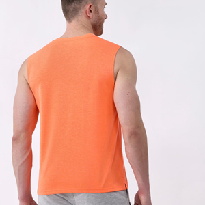 <b>Bodybuilding</b> Style Sleeveless Knitted Polyester/Cotton Breathable Plus Size Men's Tank Top Gym <b>Vest</b> Pakistan - Product Image 4