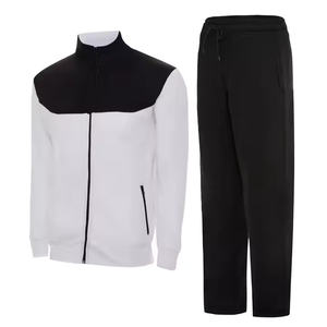 ชุดวอร์ม2025สำหรับผู้ชายชุดวอร์มสองชิ้นแบบเรียบง่ายชุดวอร์มสำหรับวิ่งออกกำลังกายโลโก้ออกแบบได้ตามต้องการ - Product Image 4