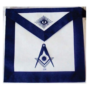 Brotherhood Regalia Delantal de cuero hecho a mano Delantal artesanal personalizado de alta calidad para uso ceremonial - Product Image 2