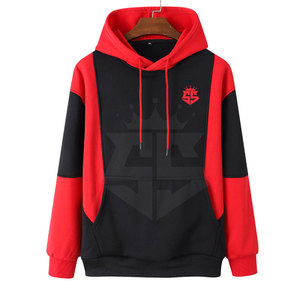 Sweats à capuche en coton mélangé de couleur unie, pull-over de grande taille, sweats à capuche de qualité supérieure au meilleur prix pour hommes - Product Image 1