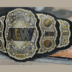 2025 Design personnalisé wwe Championship Wrestling Ceintures Sialkot Pakistan 4mm Plaques de zinc Bracelet en cuir World Heavyweight Belt Ronpex - Product Image 5