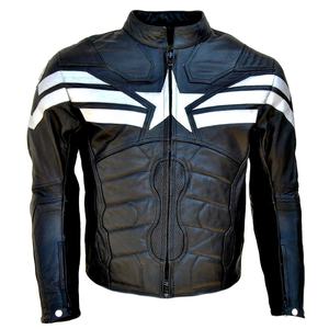 Chaqueta de cuero con logotipo personalizado para motocicleta para mujer y niña, chaqueta de cuero de vaca para carreras, venta al por mayor - Product Image 1