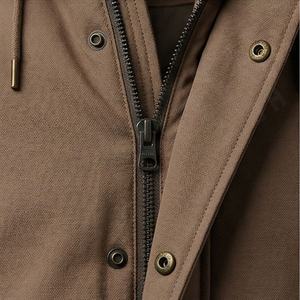 Parka d'hiver pour homme, épaisse, chaude, coupe-vent, décontractée, vêtements d'extérieur, décoration en fourrure, imperméable, manteau mi-long, vestes isolées thermiquement - Product Image 4