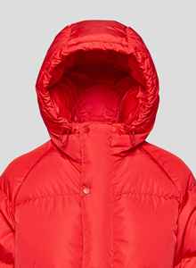 Chaqueta Acolchada de Invierno para Mujer, con Cuello Alto, Capucha, Cierre Completo, Brillante, Impermeable, Ecológica, Relleno de Poliéster, Estilo Casual - Product Image 3