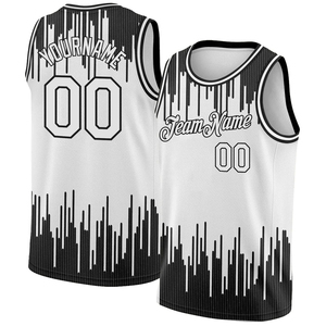 Vente en gros Maillot de basket-ball respirant en maille sans manches personnalisé rétro unisexe grande taille vêtements d'entraînement - Product Image 3