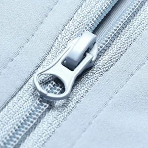 เสื้อแจ็คเก็ตโยคะผู้หญิง Razers Impex ระบายอากาศ แห้งเร็ว ผลิตจากโพลีเอไมด์ แขนยาว ปิดด้วยซิป ดีไซน์ไม่สมมาตร ตกแต่งด้วยผ้าตาข่าย เหมาะสำหรับออกกำลังกาย - Product Image 5