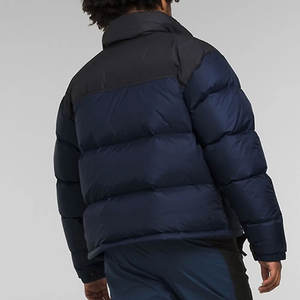 Meilleure vente de veste bouffante décontractée du fabricant Direct Factory pour l'hiver Fermeture à glissière à capuche pour hommes avec col montant - Product Image 5