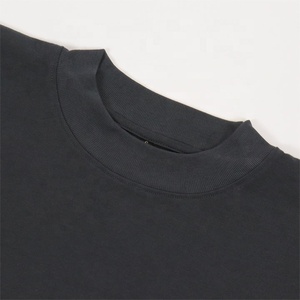 Comfortable Product Men <b>Cropped</b> <b>T</b> <b>Shirt</b> Short Sleeve Quick Dry Solid Printed 100% Cotton <b>Loose</b> Fit <b>Cropped</b> <b>T</b> <b>Shirt</b> For Men - Product Image 3