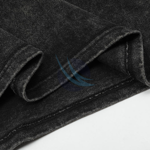 T-shirts personnalisés de haute qualité pour hommes, délavés à l'acide 100% coton peigné tissu écologique respirant - Product Image 4