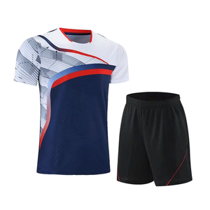Nouveau design de tenues de tennis uniformes de sport vêtements de badminton vêtements de tennis de table uniformes d'équipe de tennis pour hommes - Product Image 6