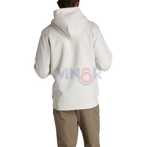 Sudadera con capucha bordada térmica de invierno de peso pesado para hombre de algodón 100% personalizada en estilo de ropa de calle patrón de impresión digital 3D - Product Image 2