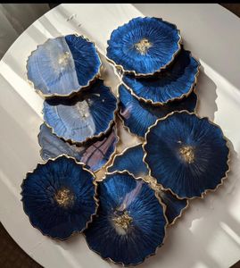 Posavasos de café de resina de último diseño, posavasos de resina de madera de alta COMPRA DE Material puro, posavasos para taza de café - Product Image 2