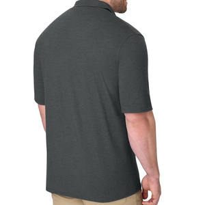 Camisas Casuales para Hombre, Nuevo Diseño, Calidad Premium, 100% Algodón, Polo para Hombre, Logotipo Personalizado, Cuello en V, Servicio OEM, Polo Personalizado para Hombre - Product Image 3