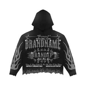 เสื้อฮู้ดแบบสวมหัวผ้าฝ้ายหนาฟอกสีกรดสำหรับผู้ชาย500กรัมเสื้อฟลีซโอเวอร์ไซส์มีฮู้ดสายสะพายไหล่มีฮู้ดกันแดดสำหรับฤดูหนาว - Product Image 1