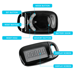Pulsera Deportiva con Podómetro para Correr, Fitness y Caminar, con Correa para el Tobillo - Product Image 3