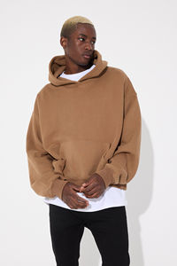 Sudadera con capucha de algodón pesado de calidad para hombre, jersey con estampado personalizado, Térmica de gran tamaño con patrón sólido térmico OEM, 2025 - Product Image 4