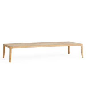 โต๊ะทานอาหารไม้สี่เหลี่ยมผืนผ้าแข็งสำหรับบ้านหรือใช้งานกลางแจ้งดีไซน์ทันสมัยเป็นมิตรกับสิ่งแวดล้อมและทนทาน - Product Image 5