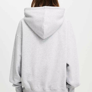 Sudadera Larga Extra Grande para Mujer, Informal, Suave y Cálida, de Tela de Velour, Corte Holgado, Estilo Urbano, Ropa de Invierno, con Logotipo Frontal - Product Image 4