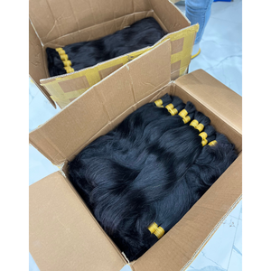 Les prolongements non traités crus de cheveux de Vierge ont adapté aux besoins du client en vrac sain aucun cheveux de emmêlement - Product Image 5