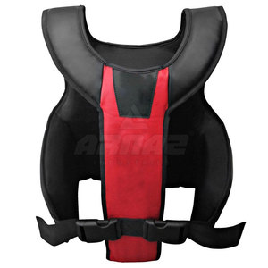 Protector de pecho de fácil ajuste con protección contra impactos de tela transpirable y ligera con ajuste ajustable - Product Image 2