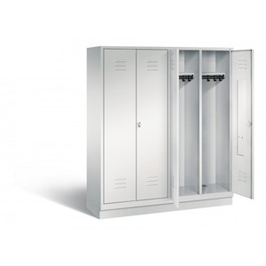 C+P Armadio per Spogliatoio 1800 x 1590 x 500 mm HxLxP 4 Scomparti 400 mm - Product Image 2