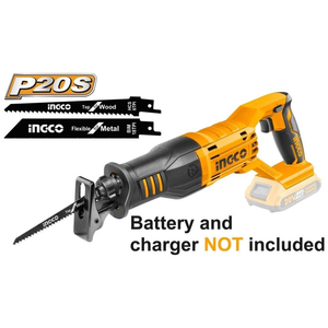 เลื่อยแบตเตอรี่ลิเธียม20V พร้อมใบมีดตัดที่แม่นยำสำหรับเลื่อยไฟฟ้าไม้และโลหะ - Product Image 6