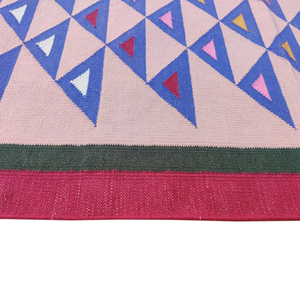 Camino de alfombra de área de algodón indio tradicional para entradas de caminos de cocina o esquinas de yoga - Product Image 4