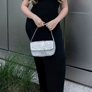 Vente chaude Sacs à main de mariage nuptiale perlée Chaînes de sac de soirée Prix bon marché Pochettes perlées Sac à main élégant en perles d'Inde - Product Image 1